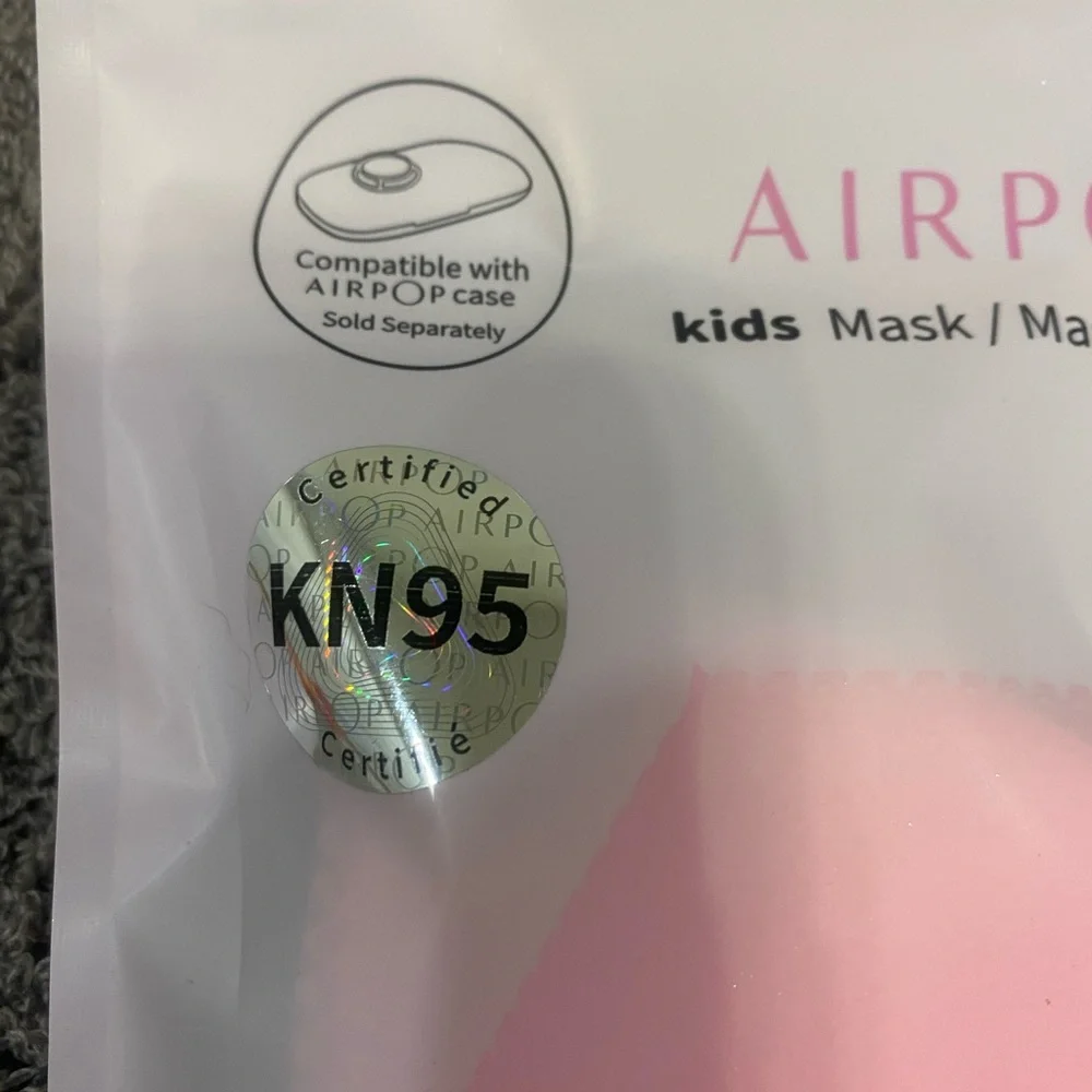 Set of 4 Kids KN95 Pink Face Mask - 4 Pack